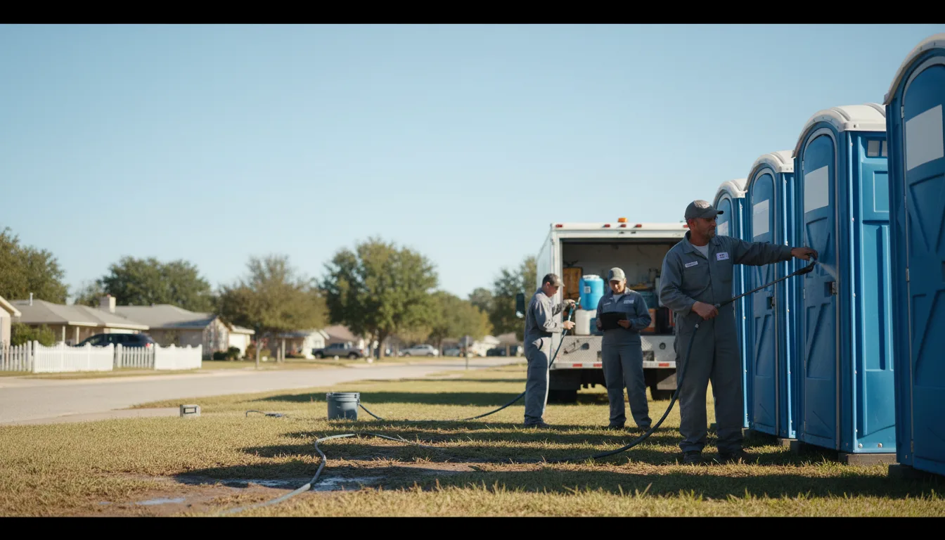 Long-Term Portable Toilet Rental in Fremont, NE near me
